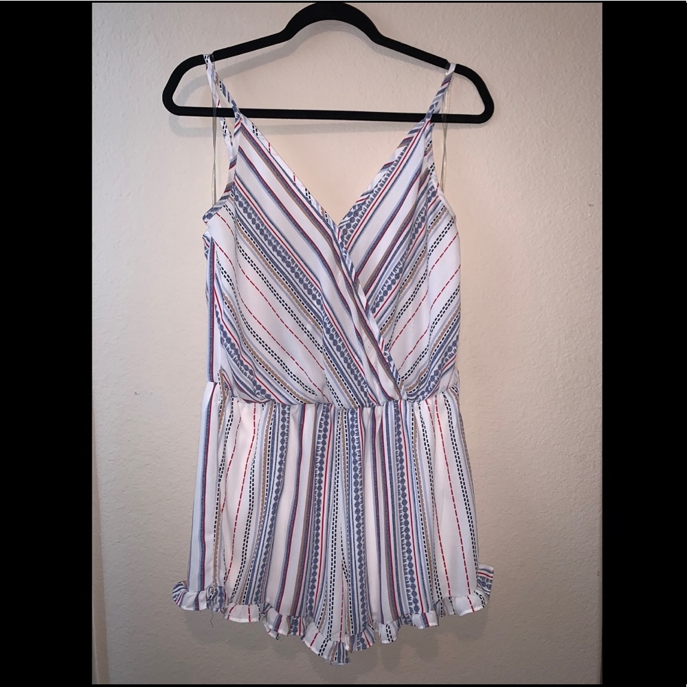 XL Colorful Romper